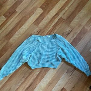 Fashion Nova Cropped knit sweater